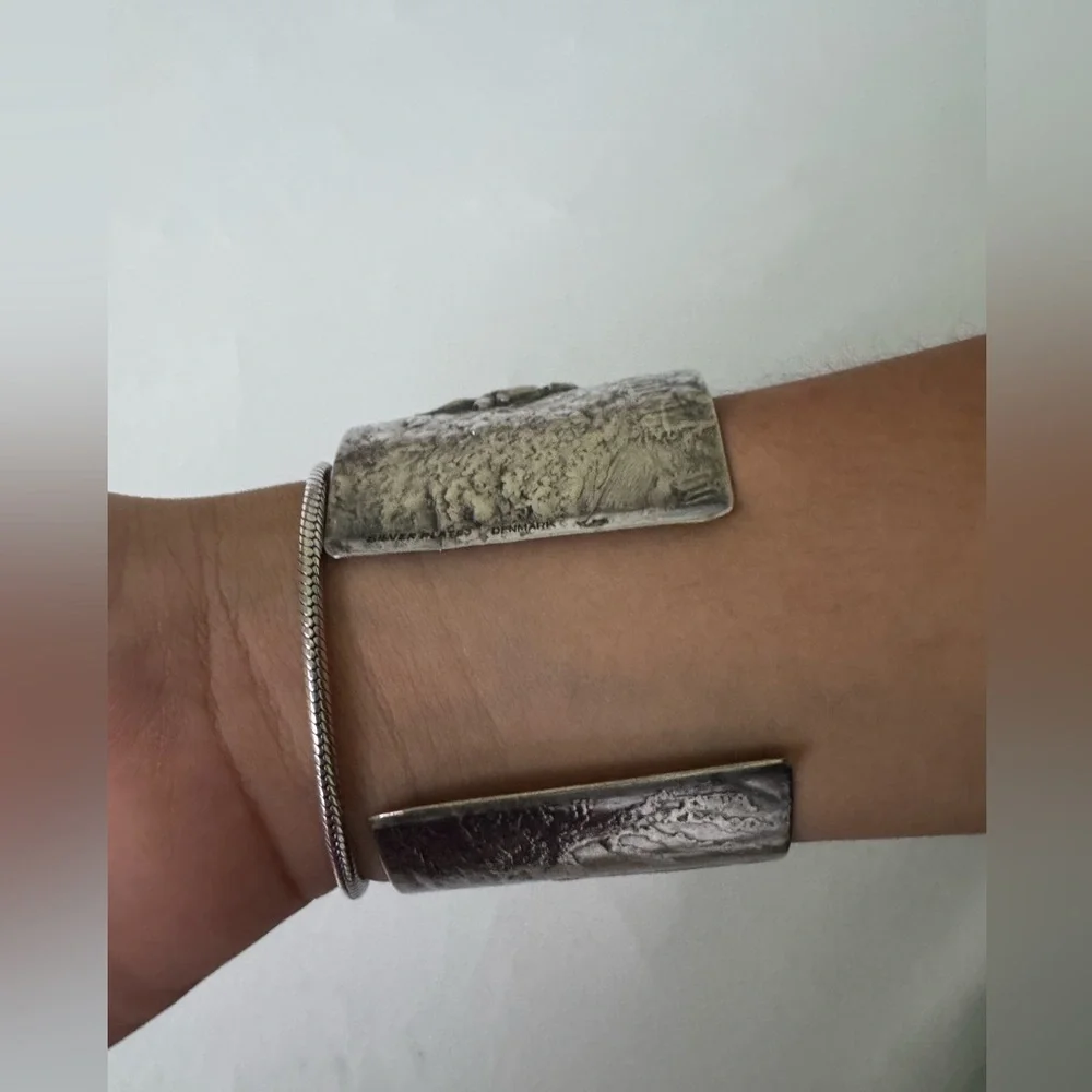 Silver plated denmark bracelet